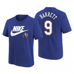 Giovani New York Knicks Classic Edition RJ Barrett # 9 T-shirt blu