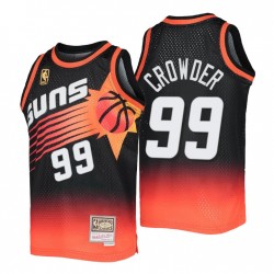 Jae Crowder n. 99 Phoenix Suns Mitchell & Ness Hwc Limited Fadeaway Nero Orange Maglia