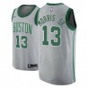 Uomini NBA 2018-19 Marcus Morris Sr. Boston Celtics e 13 Città Edition Grey Maglia
