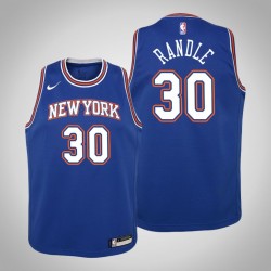 Gioventù Julius Randle New York Knicks e 30 Dichiarazione Reale 2020 Stagione Maglia